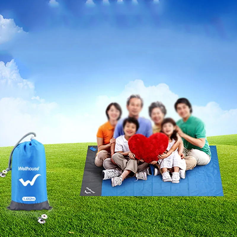 Водонепроницаемое пляжное одеяло портативный мат для пикника на открытом