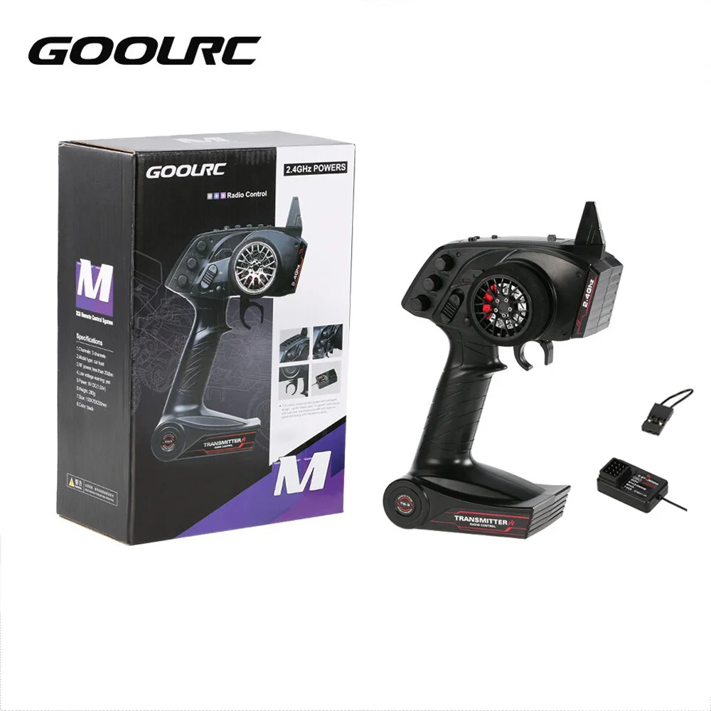 Оригинальный передатчик GoolRC TG3 2 4G 3CH RC цифровой радиопередатчик с дистанционным