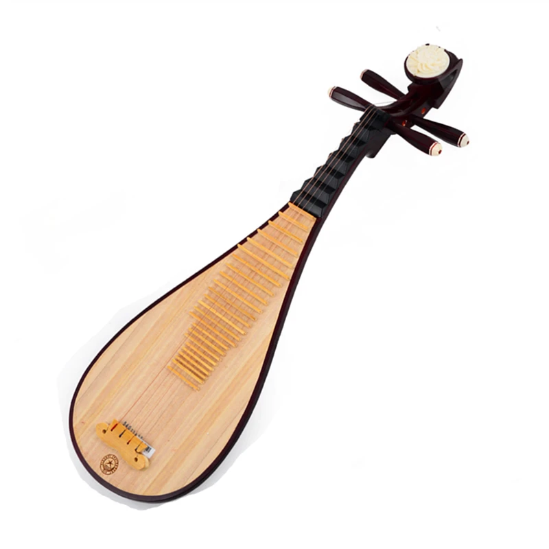 Китайский lute Pipa Национальный струнный инструмент Pi pa дети играющие pipa твердая