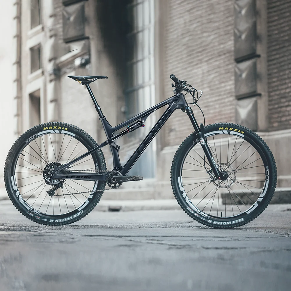2022 LEXON frame полная подвеска 29er 21-дюймовые рамы для горного велосипеда BB92 карбоновая