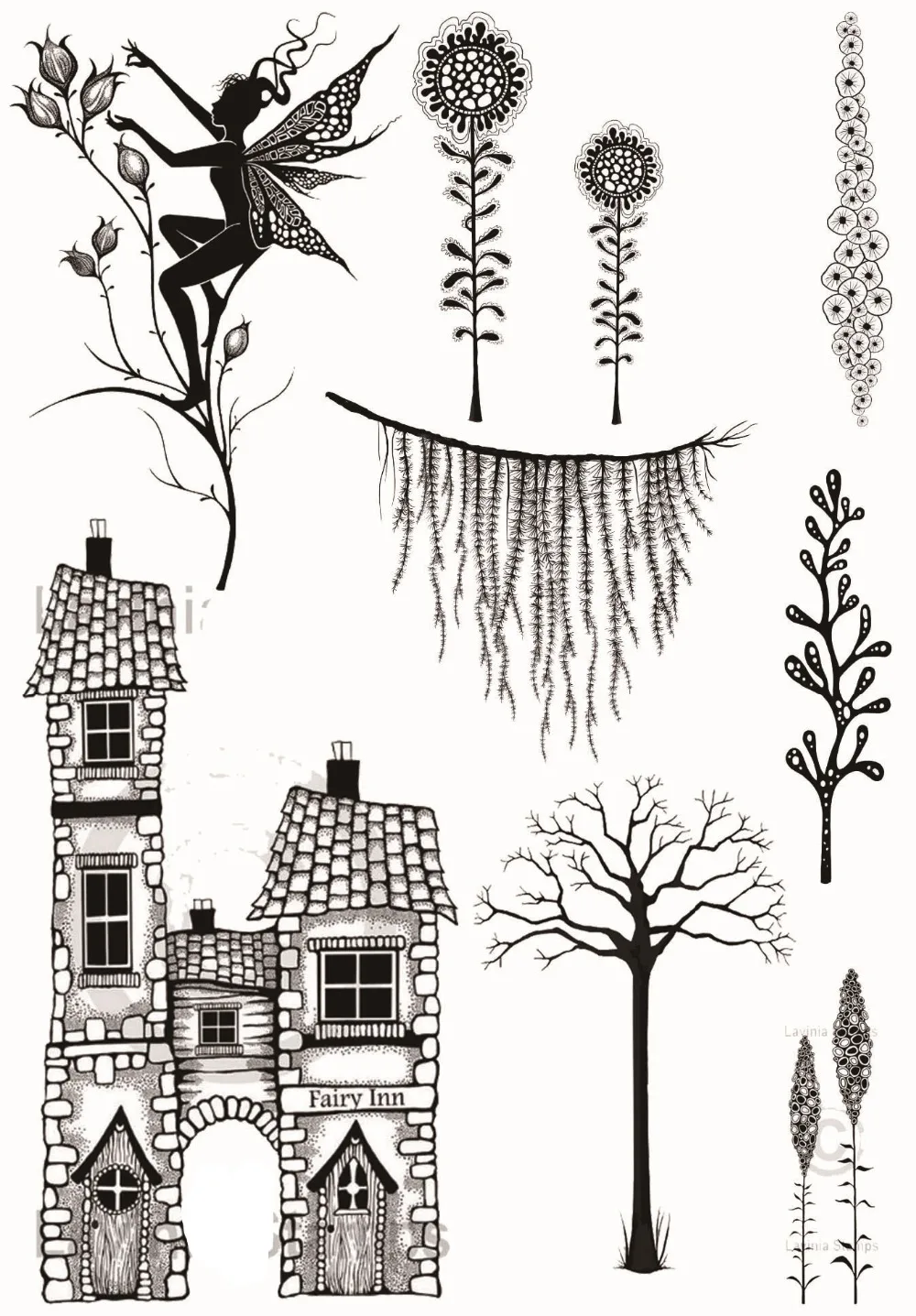 Фея прозрачный чистый силикон штамп/печать для DIY Скрапбукинг/фотоальбом