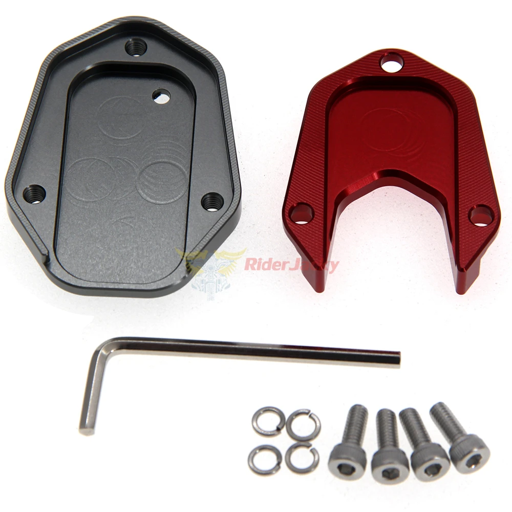 

For SOCO TC TS Motorcycle Side Kickstand Stand Extension Plate Pad Enlarger