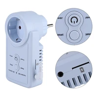 2022 english russian sms control smart gsm power plug socket outlet switch with temperature sensor timing control