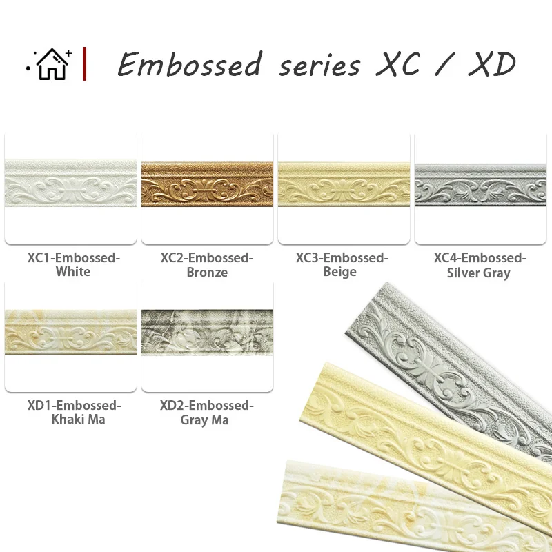 Рельефная угловая линия 3D пенопластовая настенная поясная водостойкая