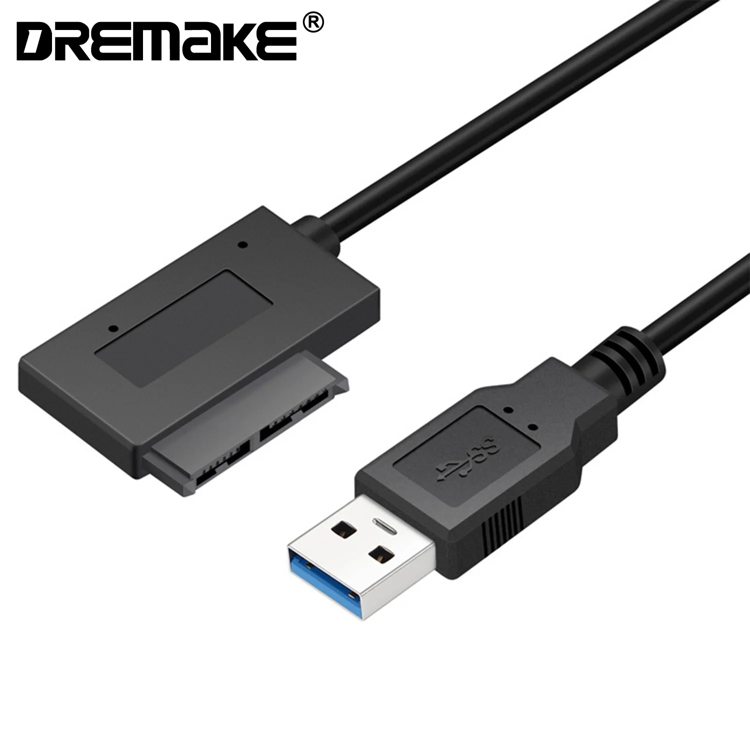 USB 3 0 к 7 + 6 13 Pin SATA ноутбук CD/DVD ROM Оптический привод адаптер конвертер