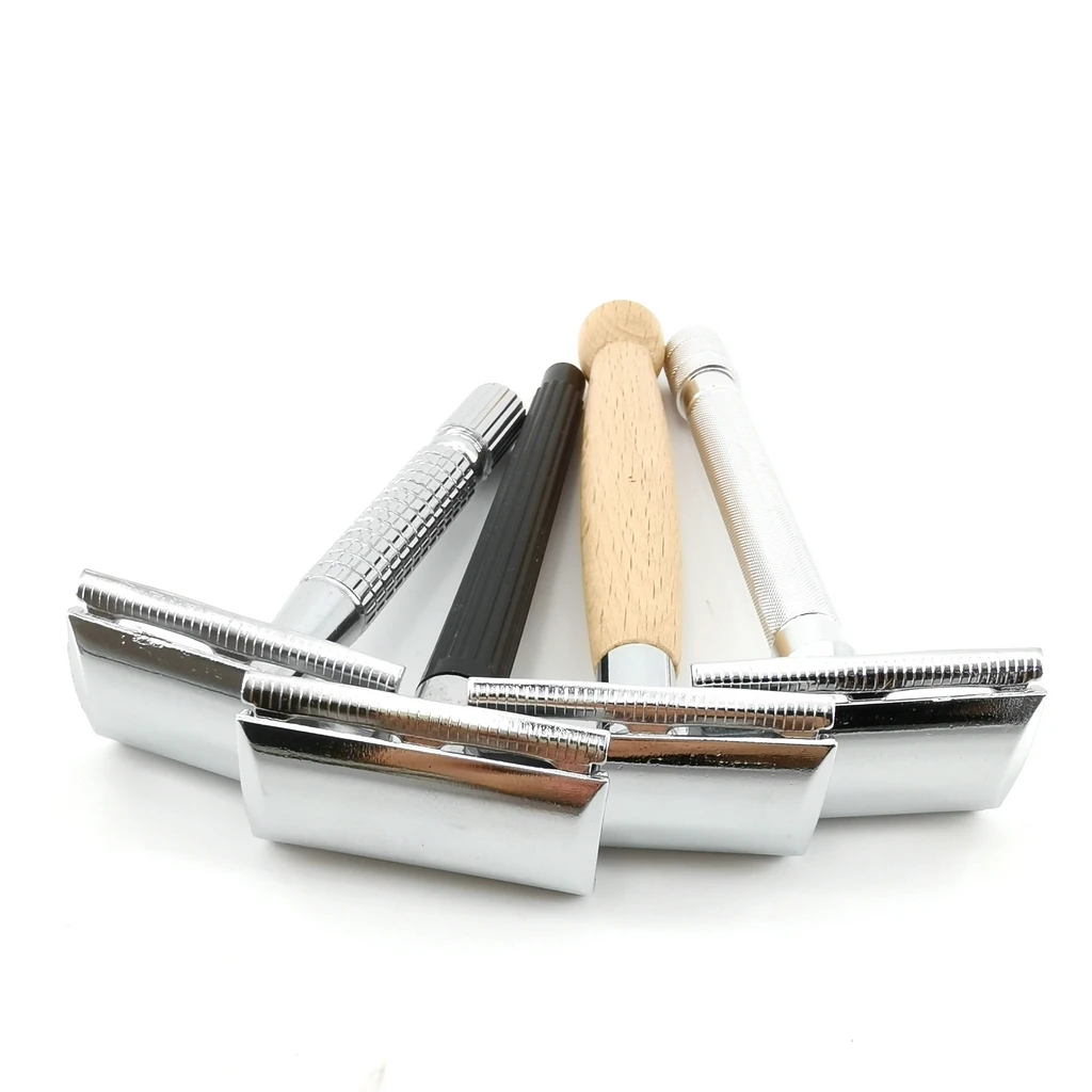 

Safety Razor Double Edge Razor For Men Shaving Face Razor Blades Shaving Machine Eco razor with One Blade