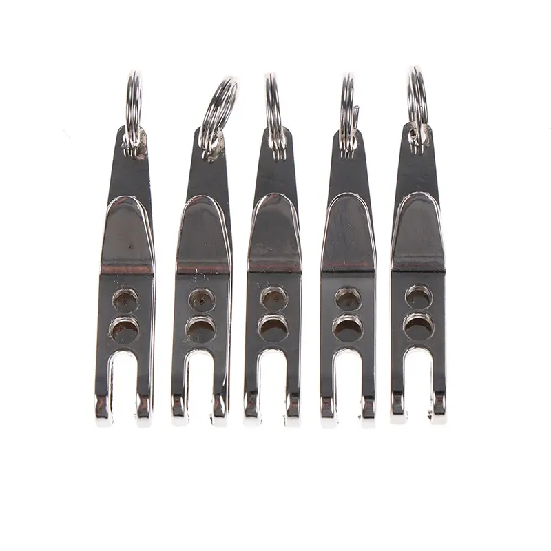 

38 * 7 * 1mm HOT!5pcs/lot Stainless Steel Outdoor Quicklink Tool EDC Bag Suspension Clip with Key Ring Carabiner