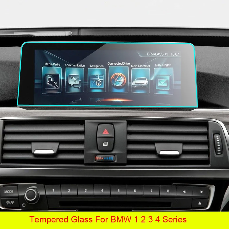 6.5 8.8 Inch for BMW F22 F23 F30 F31 F32 F33 F34 F35 2 3 4 Series Car GPS Navigation Tough Screen Protector Tempered Glass Film