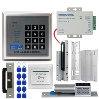 smart rfid access control rainproof standalone touch button door lock keypad card entry controller reader system