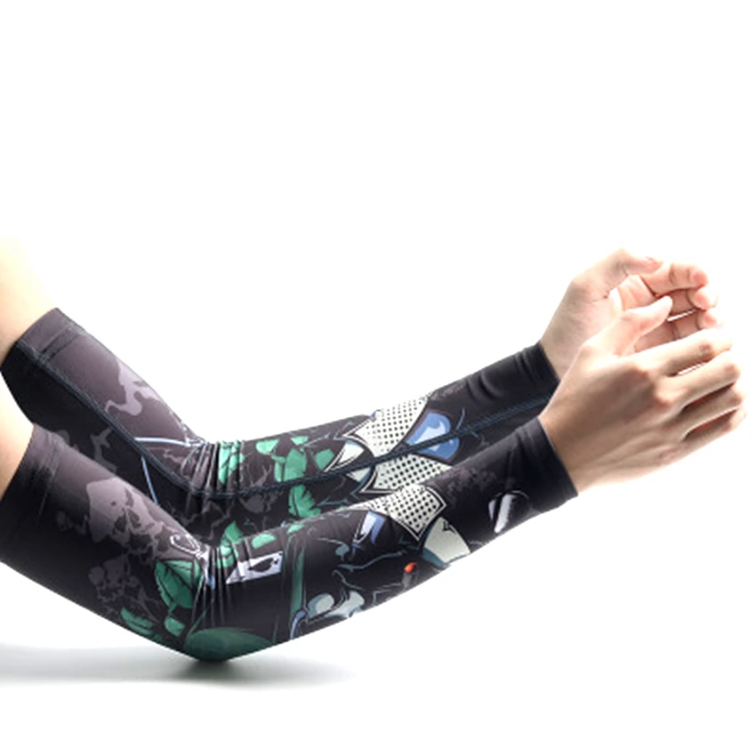 Рукава из вискозы для мужчин и женщин защита от солнца бега велоспорта одежда