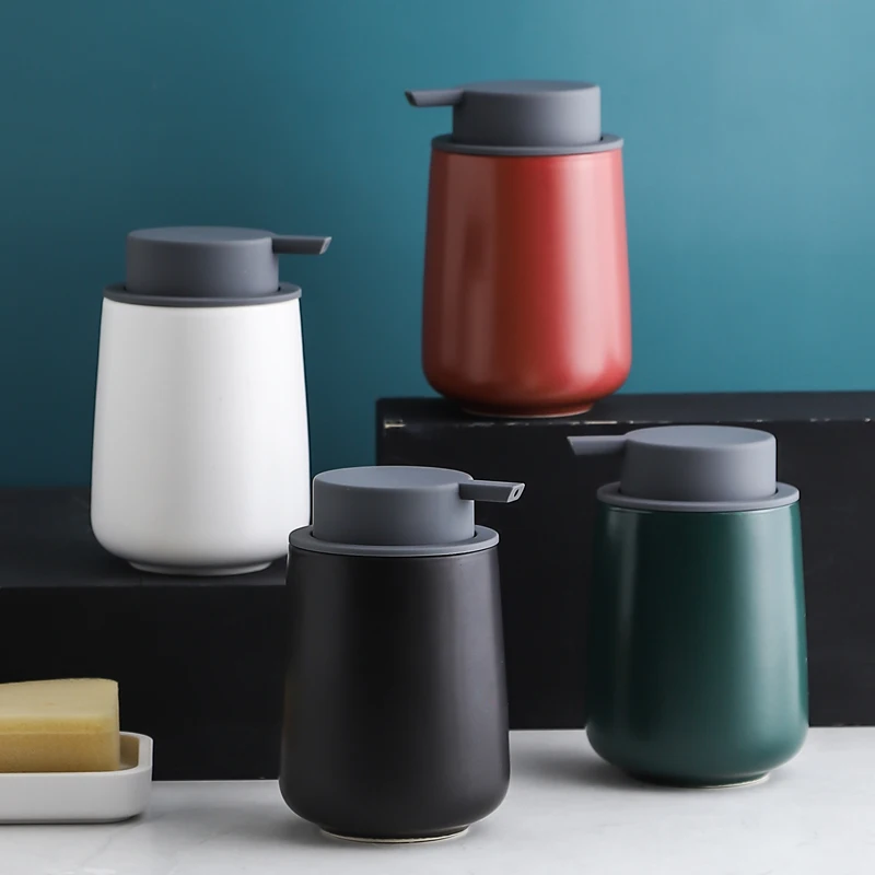 Европейский искусство керамическая бутылка для дезинфицирующего средства рук