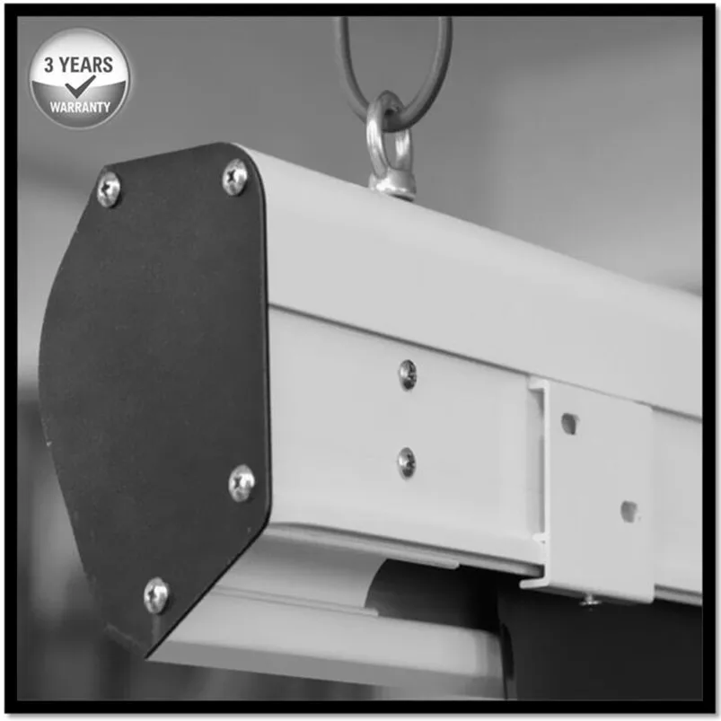 Элегантный Tab натягиваемый электрический проектор с виниловым мягким матовым