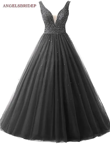 ANGELSBRIDEP бальное платье с сердечком платья для Quinceanera 15 лет официальные женские на
