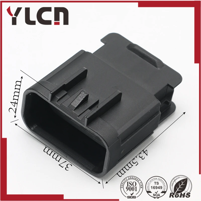 

High quality 8pin 2.8 series delphi auto plastic housing plug electric wiring harness cable connector 15326655