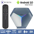 Приставка Смарт-ТВ A95X F4 Android 11 Amlogic S905X4 RGB светильник HD2.1 BT ТВ-приставка Двойной Wi-Fi Поддержка 8K Youtube медиаплеер ТВ-приставка