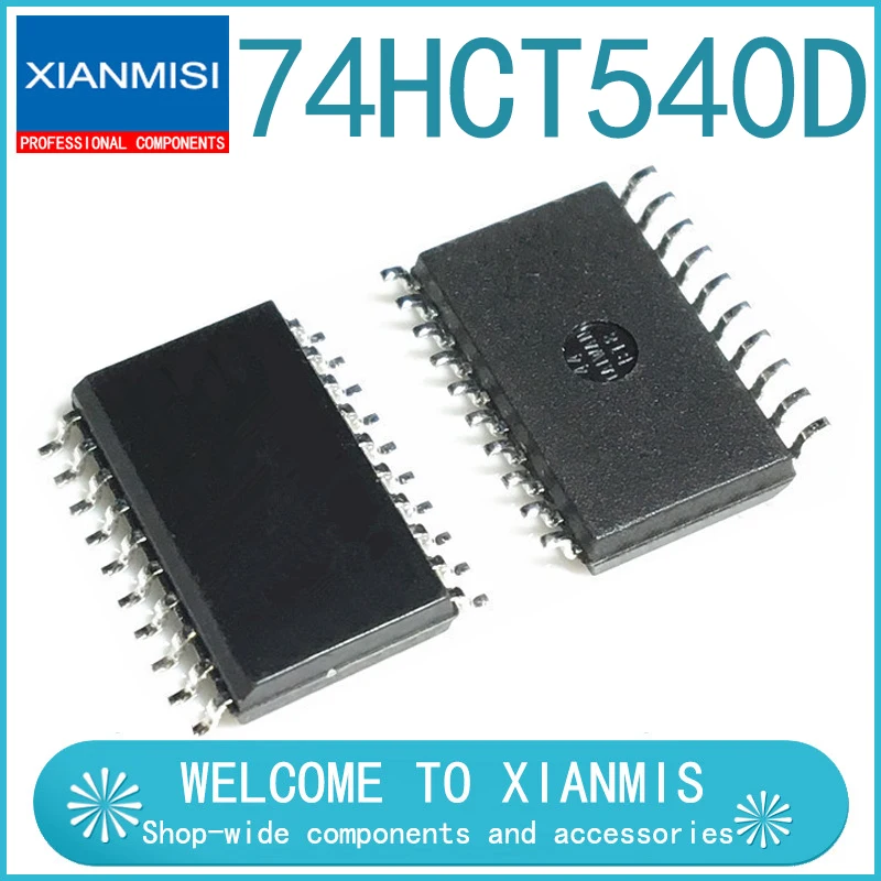 5 шт. 74HCT540D SN74HCT540DWR HCT540 SOP20 | Электронные компоненты и принадлежности