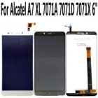 Shyueda 100% Oig Новый ЖК-дисплей для Alcatel A7 XL 7071A 7071D 7071X 6-дюймовый сенсорный экран дигитайзер с инструментами