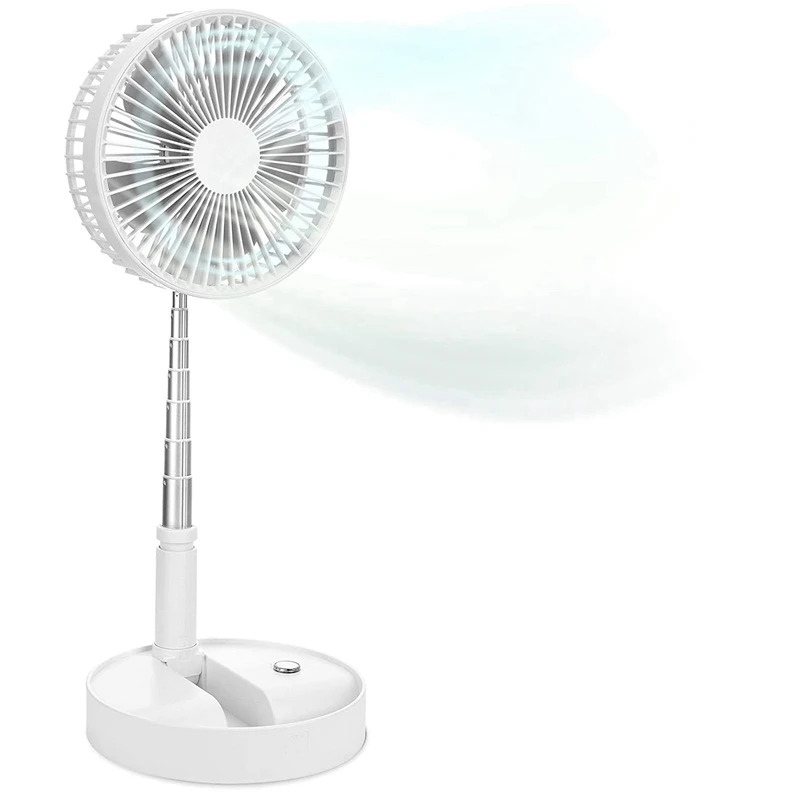 

Portable Floor Standing Fan with Remote Controller,Foldaway Floor Fan, Telescopic Pedestal Fans for Personal Bedroom Office