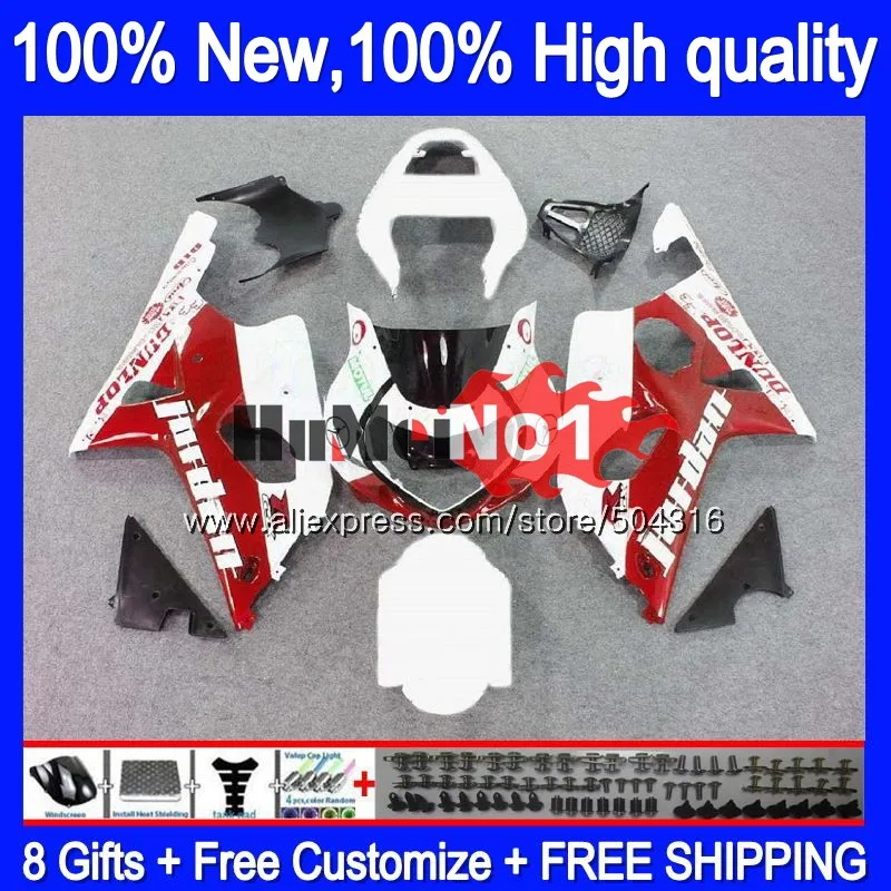 

Body For SUZUKI GSXR 1000 GSX-R1000 GSXR1000 1000CC Red White 19MC.19 GSXR-1000 K2 GSX R1000 2000 2001 2002 00 01 02 Fairing