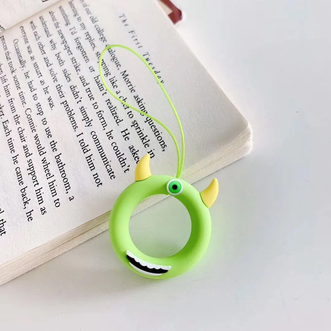 Аксессуары для airpods, кольцо на палец, ремешок, Мультипликация, универсальный, для iPhone, наушники, кольцо, анти-капля, веревка/redmi, ремешок для мобильного телефона - Цвет: B2
