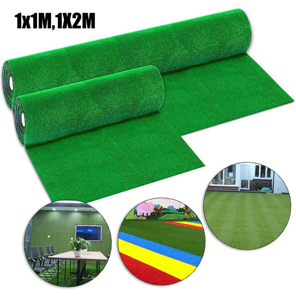 Зеленая искусственная трава напольный коврик газон ковры домашний садовый мох