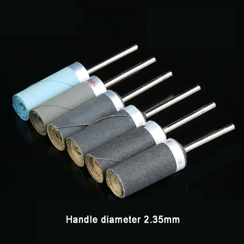 1 шт. шлифовки и полировки 2 35 мм ручка песка палка шлифовка бандажей рукав