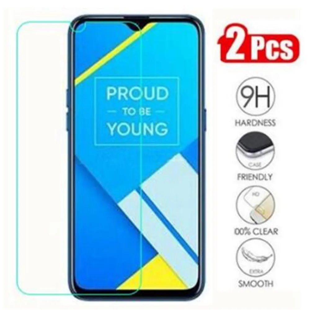 9H 2.5D Закаленное стекло для OPPO Realme Q стеклянная фотопленка стеклянный чехол защита