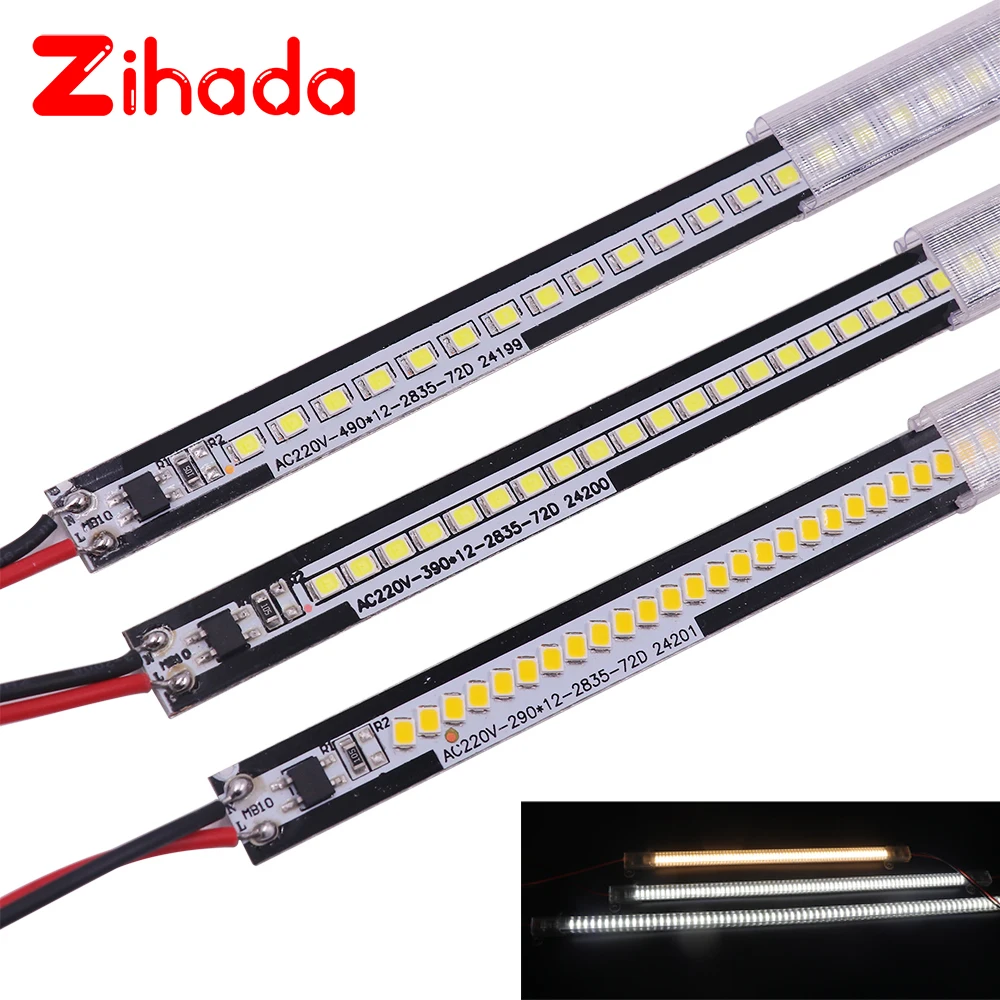 5 шт. энергосберегающая Жесткая светодиодная лента 50 см 40 30 72 светодиодный Ода |