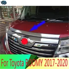 Для Toyota ROOMY 2016-2020 передний капот гриль решетка бампер для губ сетчатая накладка литье автомобиля Стайлинг Комплект наклейка