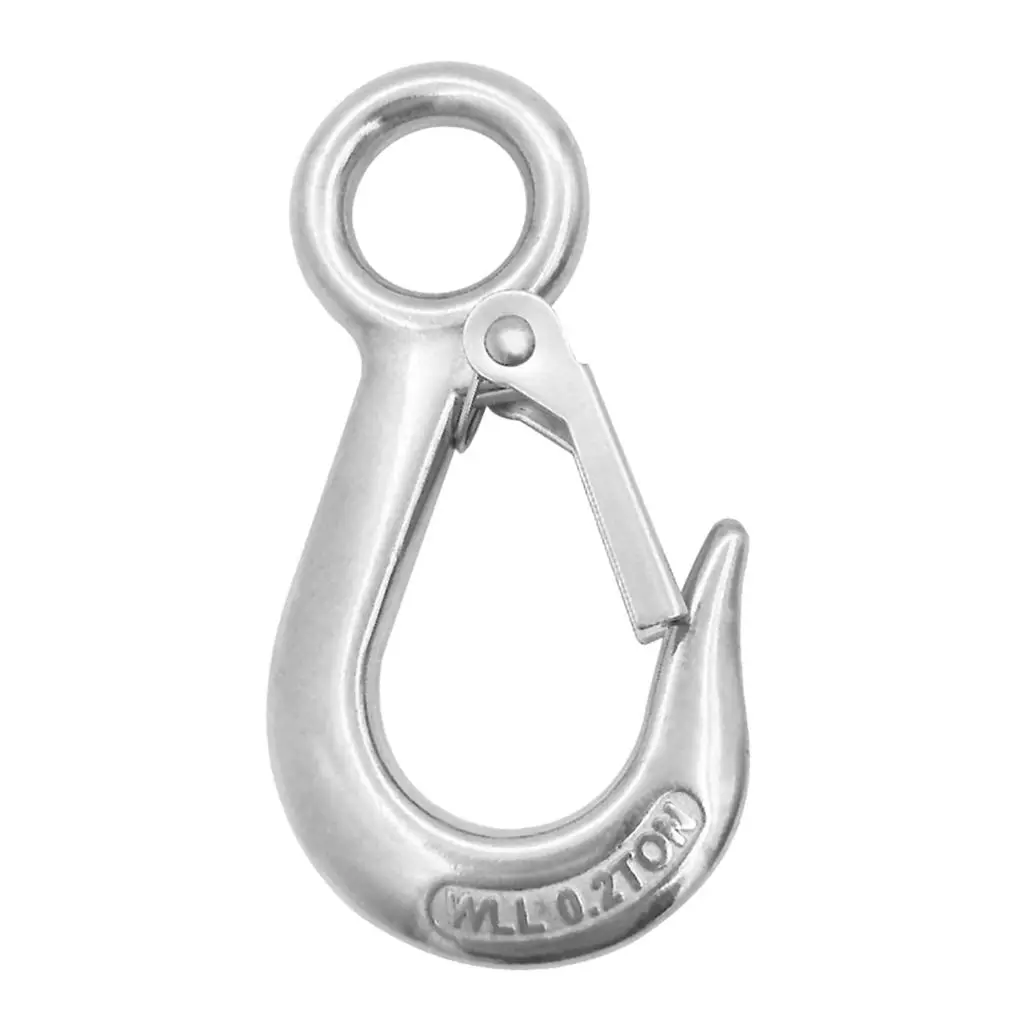 Forged Steel Clevis Slip Hook Safety Latch Clevis Grab Hook Tow Crane Lift