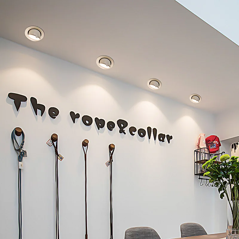 Светодиодный потолочный светильник регулируемый на 360 градусов с регулируемой