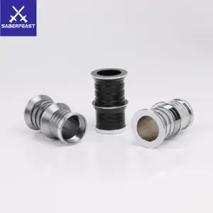 saberfeast emitter parts for lightsaber sword metal hilt laser custom diy accessories head components toys et012 free global shipping