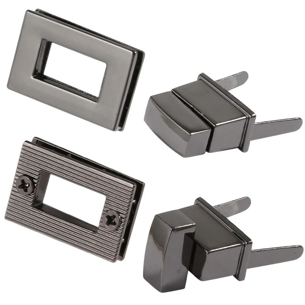 Металлическая квадратная сумка 2 6 см поворотный замок поворотная застежка