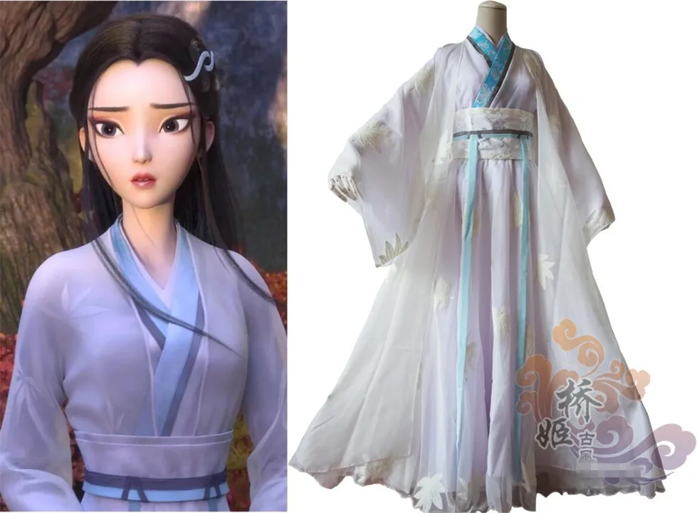 

Anime cosplay 2019 Chinese Ancient anime White Snake Lady white snake costume
