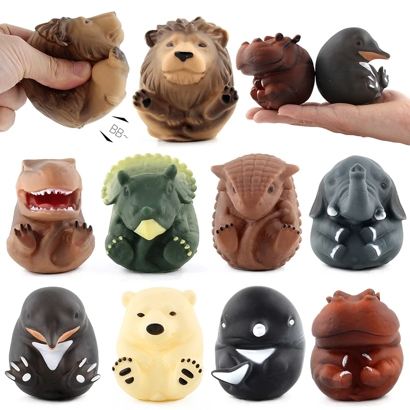 Высококачественная ПВХ силиконовая модель Q Version имитация животного