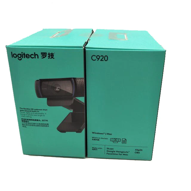 Веб-камера logitech c920 Pro FULL HD 1080P Веб-камера с поддержкой официального тестирования с 15 миллионами пикселей CMOS 30FPS USB CAM