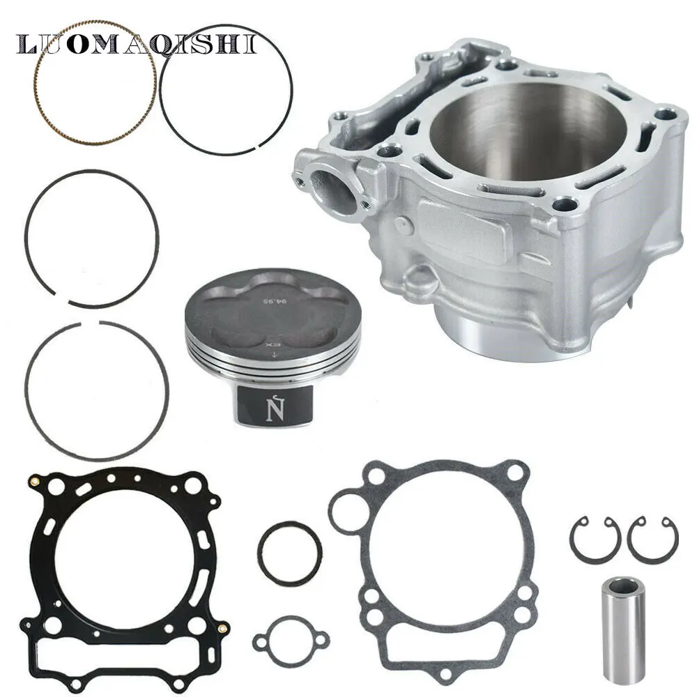 Bore 95mm Motorcycle Cylinder Piston Ring Kit Fit for Engine Yamaha Scooter WR450F 2003-2006 YZ450F 2003-2005 Pit Dirt Bike Part