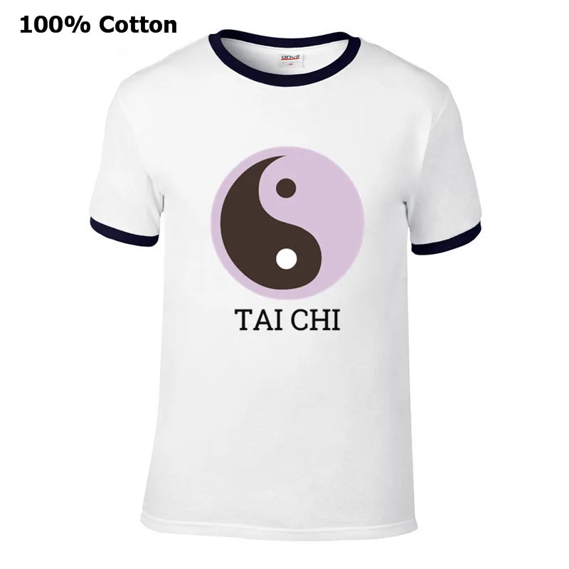 Мужская футболка с принтом в стиле кунг-фу | одежда