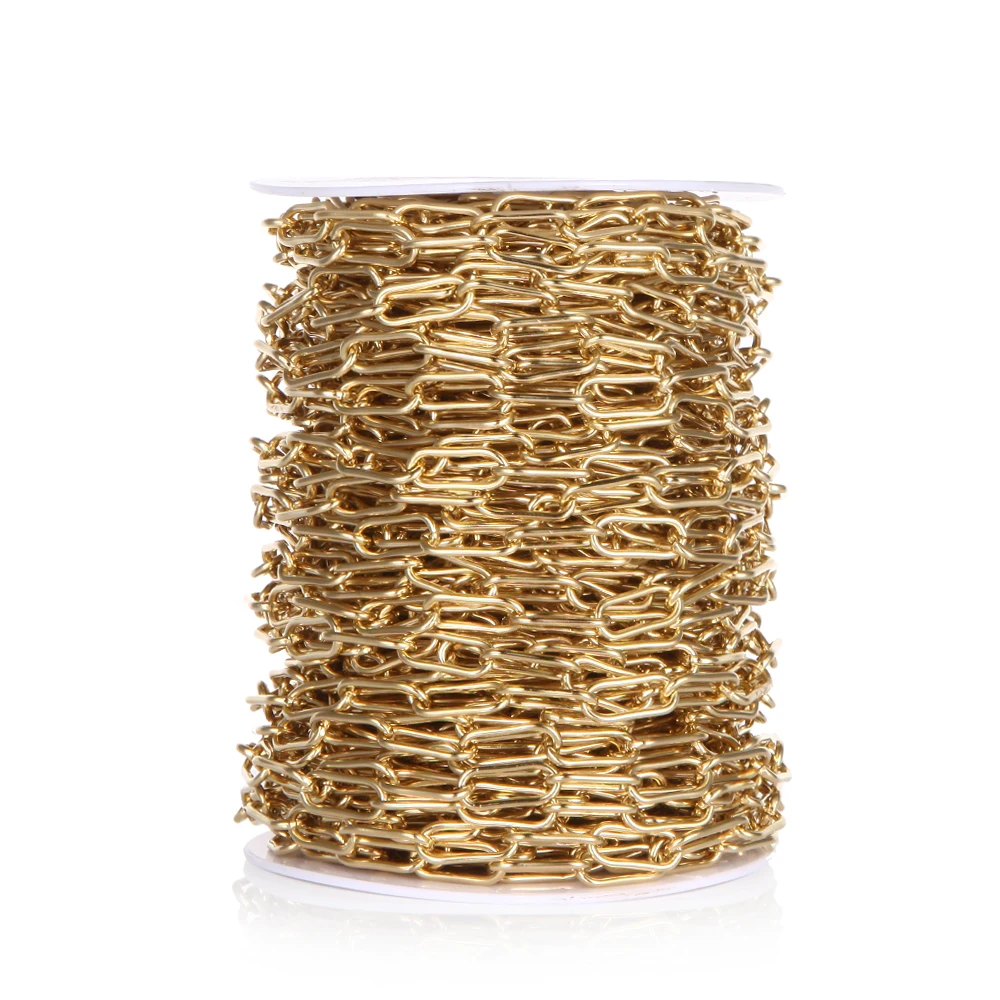 

Цепочка Из Нержавеющей Стали, овальная, 7 мм, 1 метр