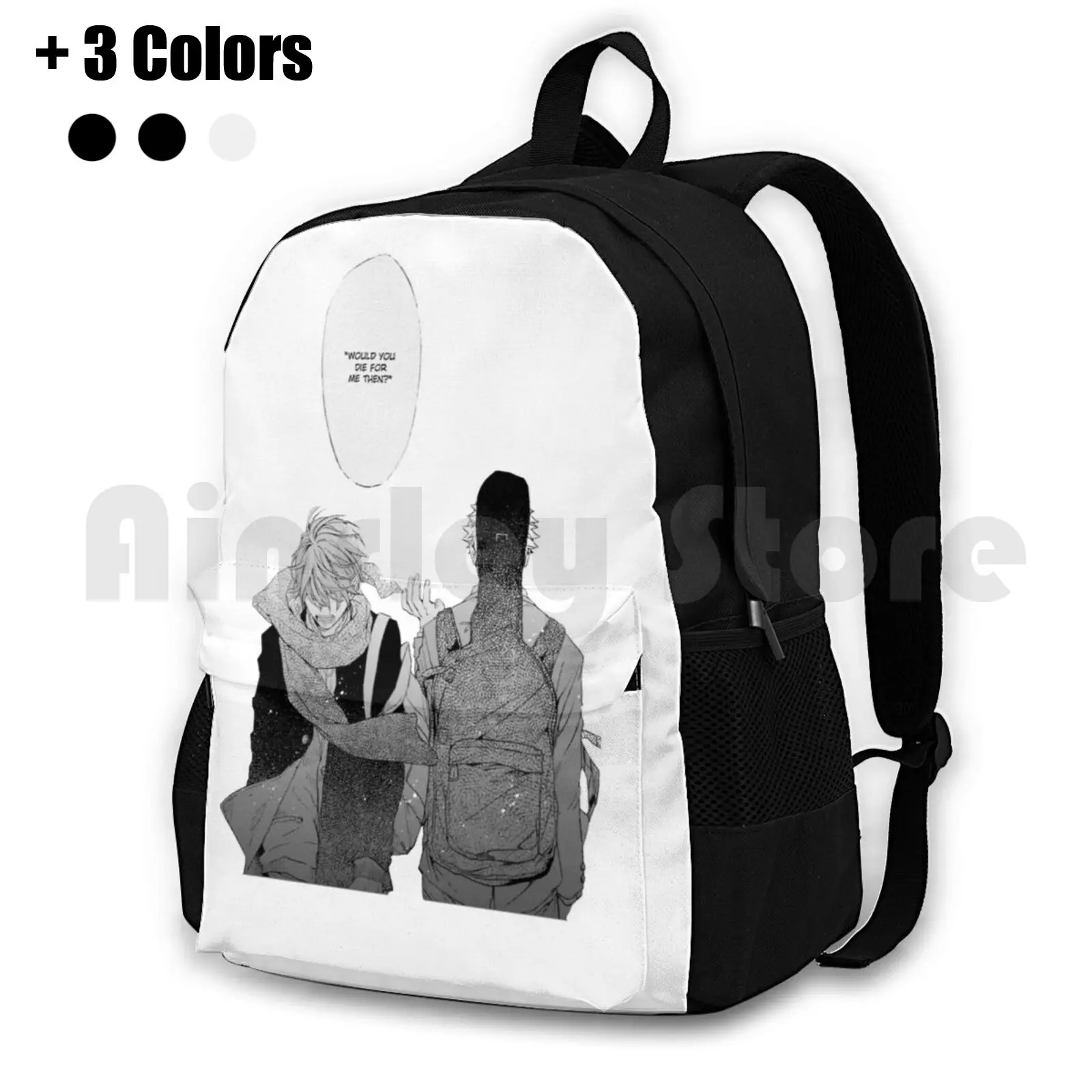 

Given Sticker Outdoor Hiking Backpack Waterproof Camping Travel Given Given Bl Yaoi Anime Manga Mafuyu Akihiko Ritsuka Haruki