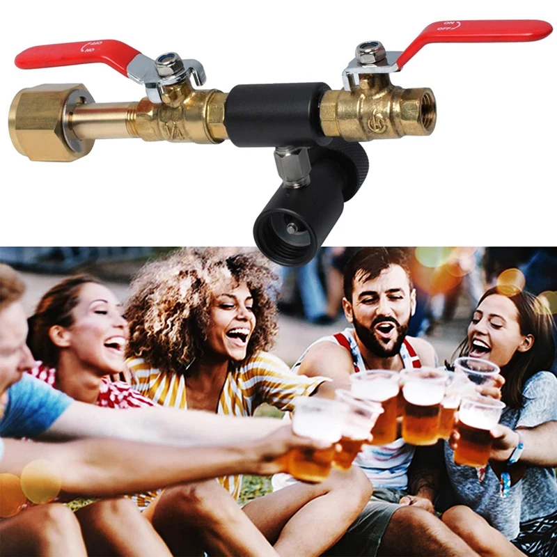 Soda Bottle Refill Adapter CO2 Cylinder Fill Station Connector For Filling Sodastream Tank CGA320 | Обустройство дома