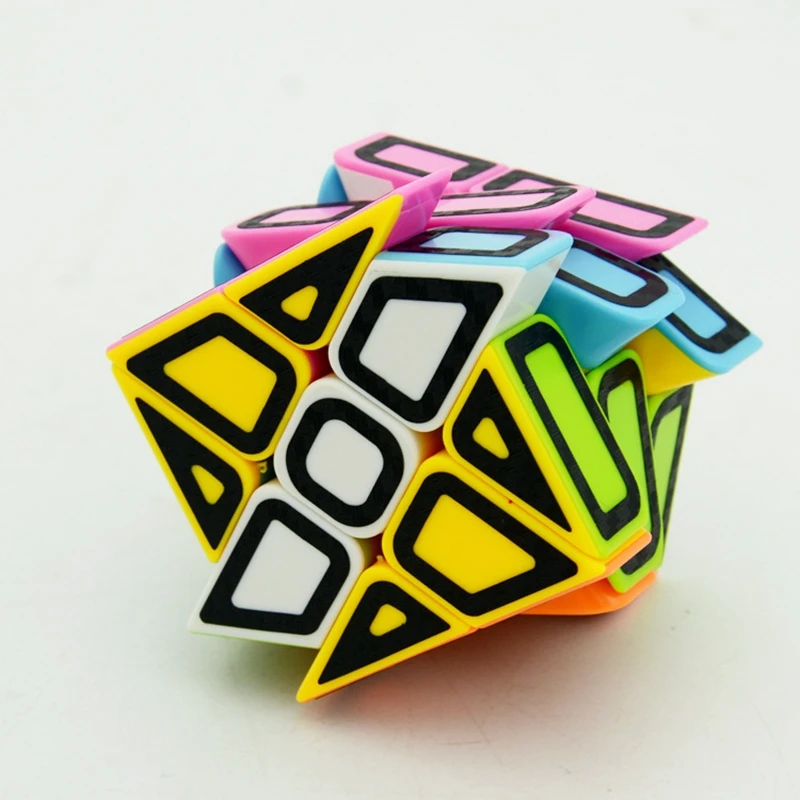 Lefun 3*3*3 Strange-shape Magic Cube Hot Wheels Rotating Mag