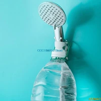 1silicone shower head holder removable bracket suction cup handheld bathroom tool shower head suction cup home bathroom supply