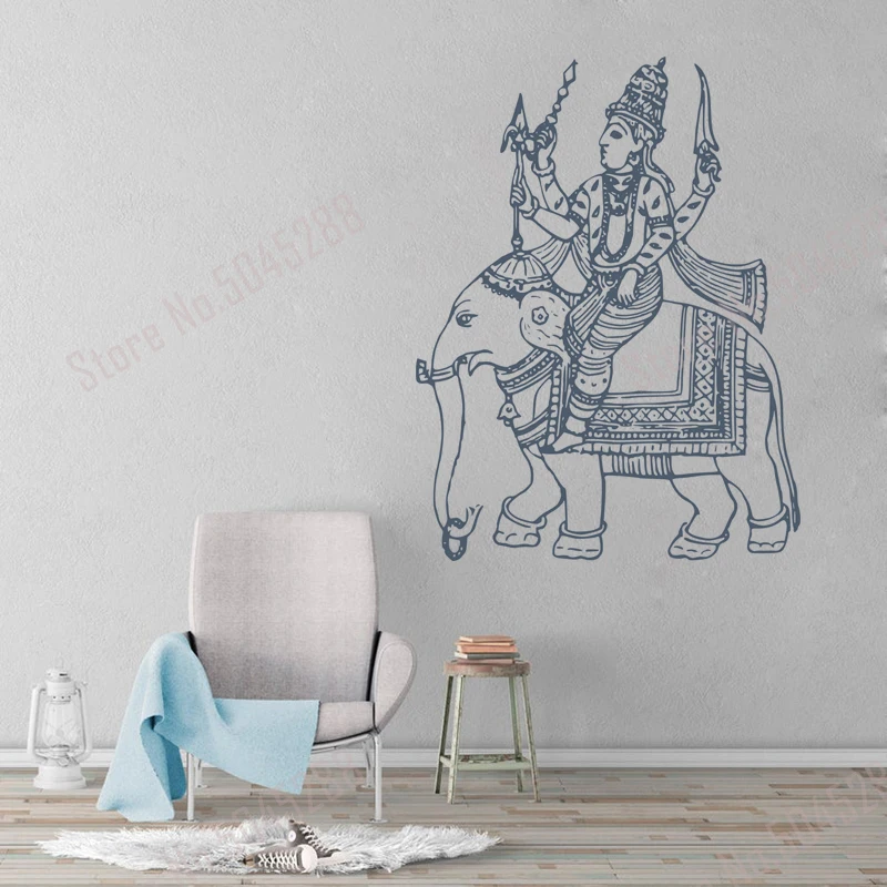 Наклейки на стену Покровитель сердца индуистской религии Z544 | Дом и сад