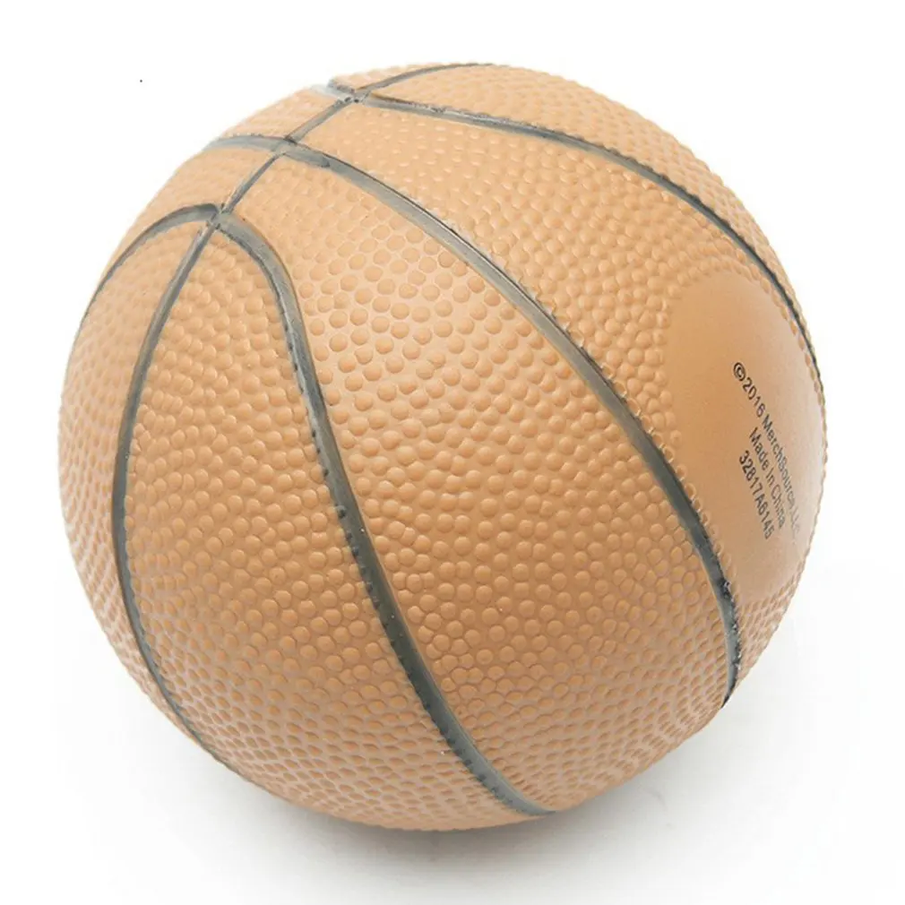 

Elastic Ball Toy Children Inflate Ball Basketball Football Rugby With Air Pump Entertaining Children's Day Gift
