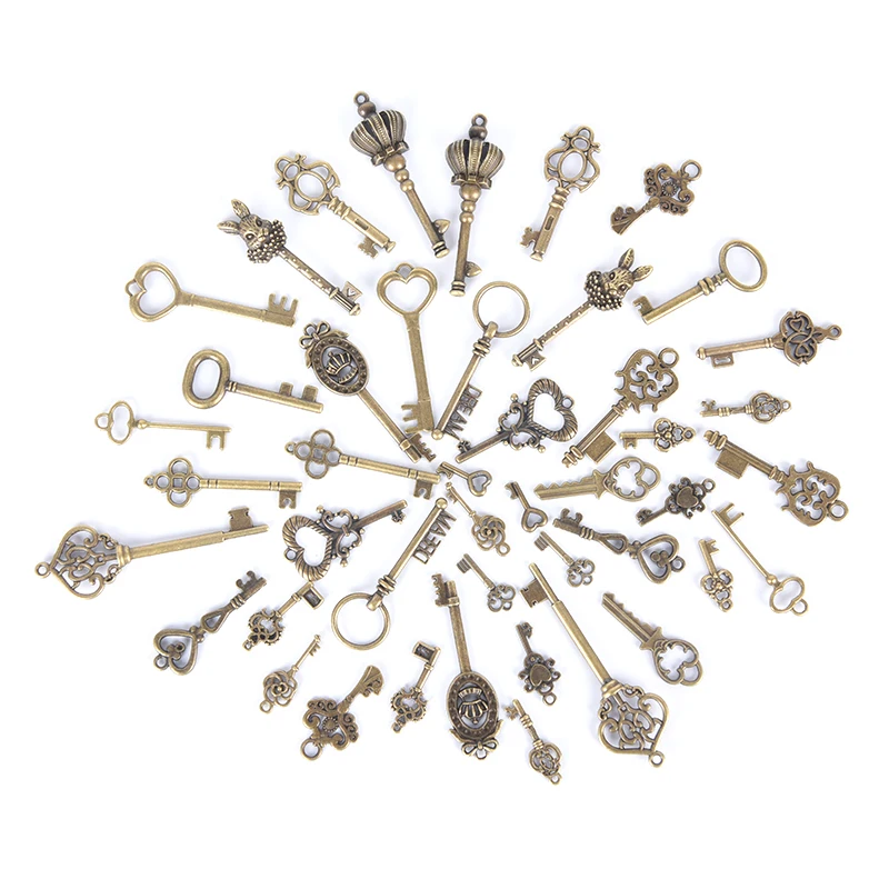 1 набор Антикварные Бронзовые Подвески для самостоятельного изготовления