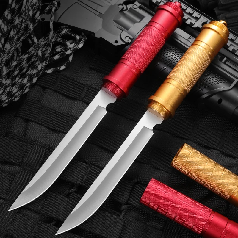 

Fixed Knife Survival Straight Knife Camping Hunting Fishing Hiking Car Stick Knife Tactics Survival Knife Military Knife