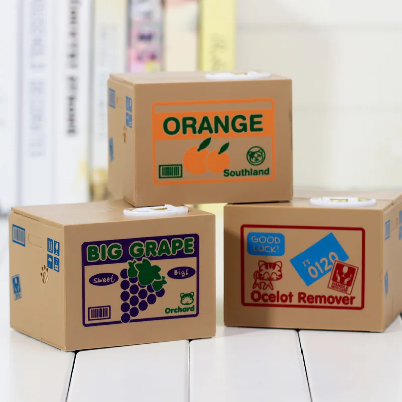 Cat money boxes toy Children's Gift Boxes automatic money-saving gift box for kids.Children's room decoration | Дом и сад