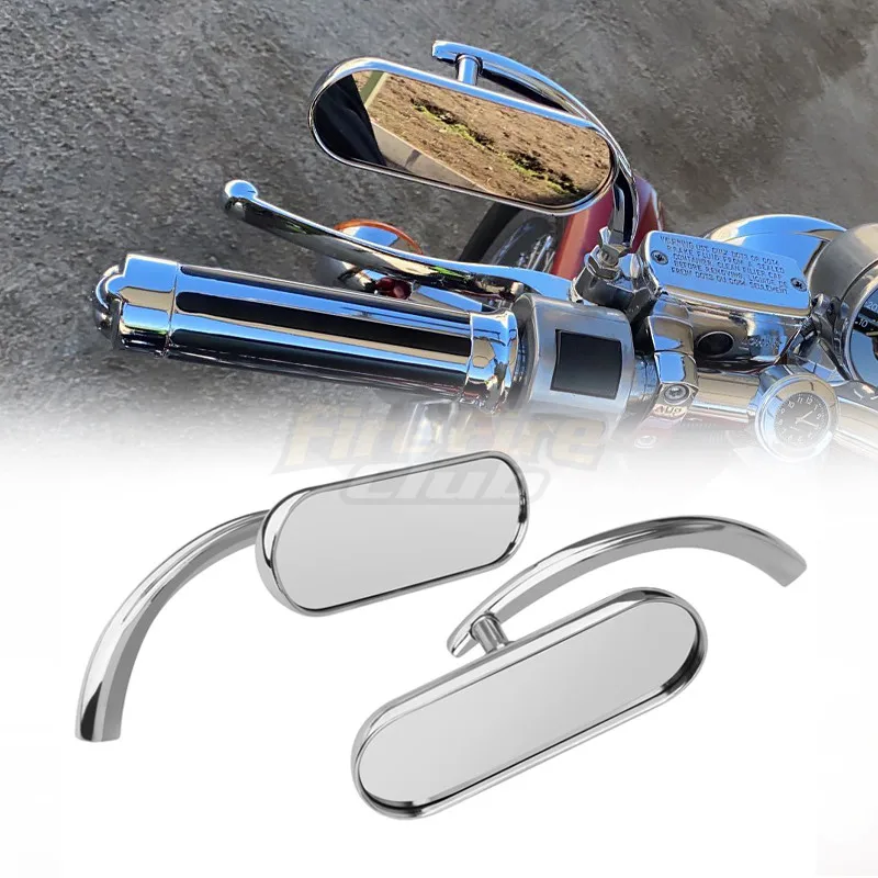 

Motorcycle Side Mirrors Mirror For Harley Touring Electra Glide Dyna Fatboy Softail Sportster Breakout Motorbike Accessories