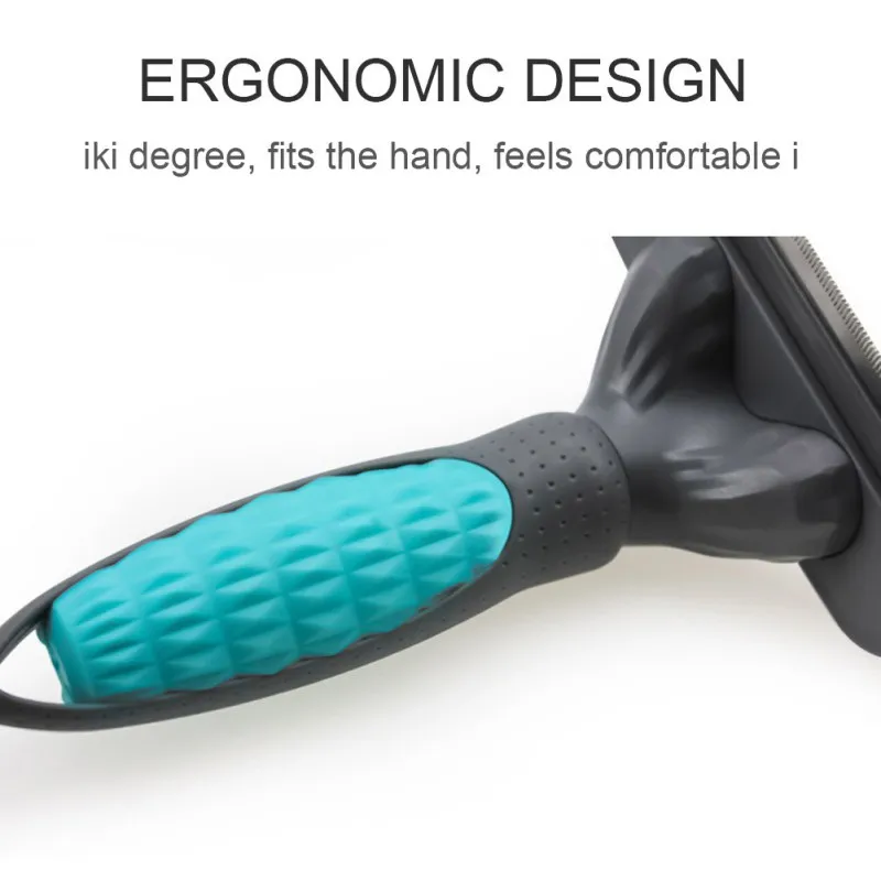

One-click Pet Hair Removal Automatic Hair Remove Comb Dog Cat Brush Grooming Tool Pet Supplies NEW